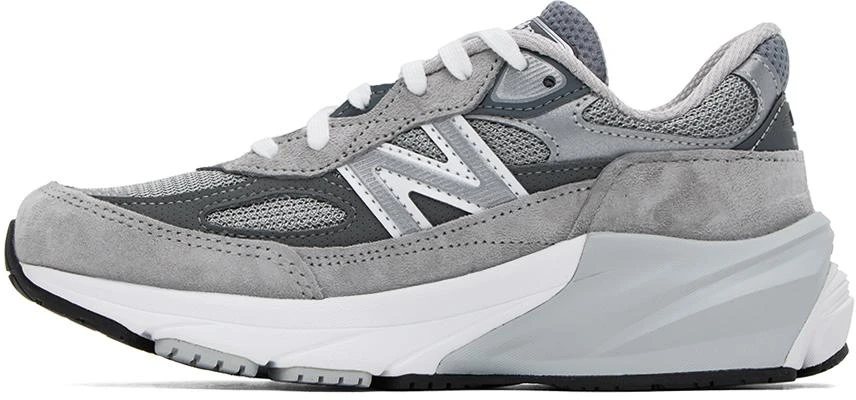 New Balance Gray 'Made In USA' 990v6 Sneakers 3