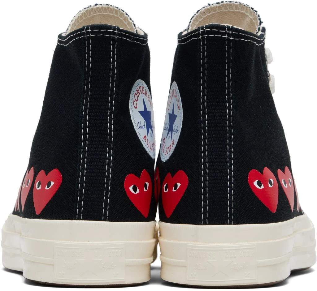Comme des Garcons Black Converse Edition Chuck 70 Multi Heart Sneakers 2