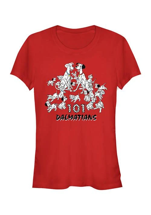 Disney Juniors Officially Licensed Disney 101 Dalmations T Shirt 1