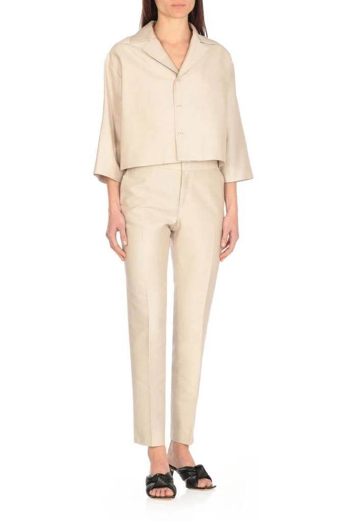 Fabiana Filippi Fabiana Filippi V-Neck Cropped Jacket 2
