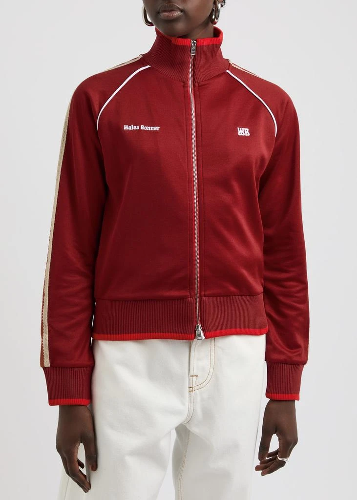 WALES BONNER Shine logo jersey track jacket  2