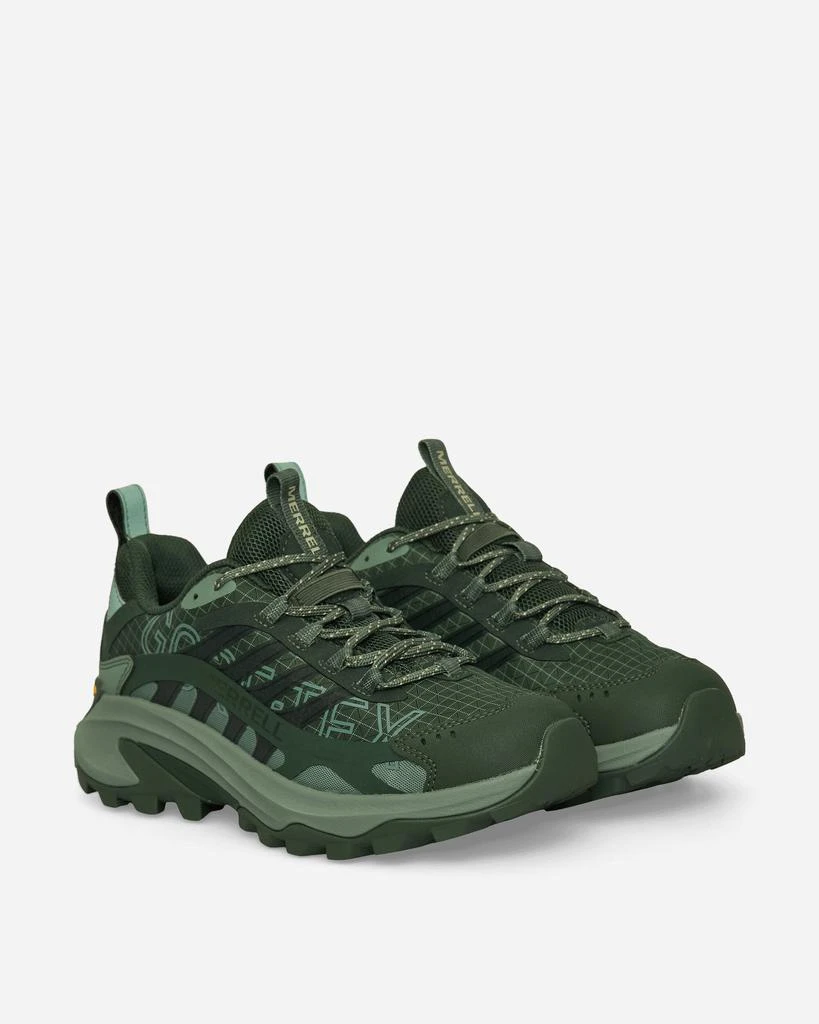 Shop Moab Speed GORE-TEX BL 1TRL Sneakers Viridian on Sale at