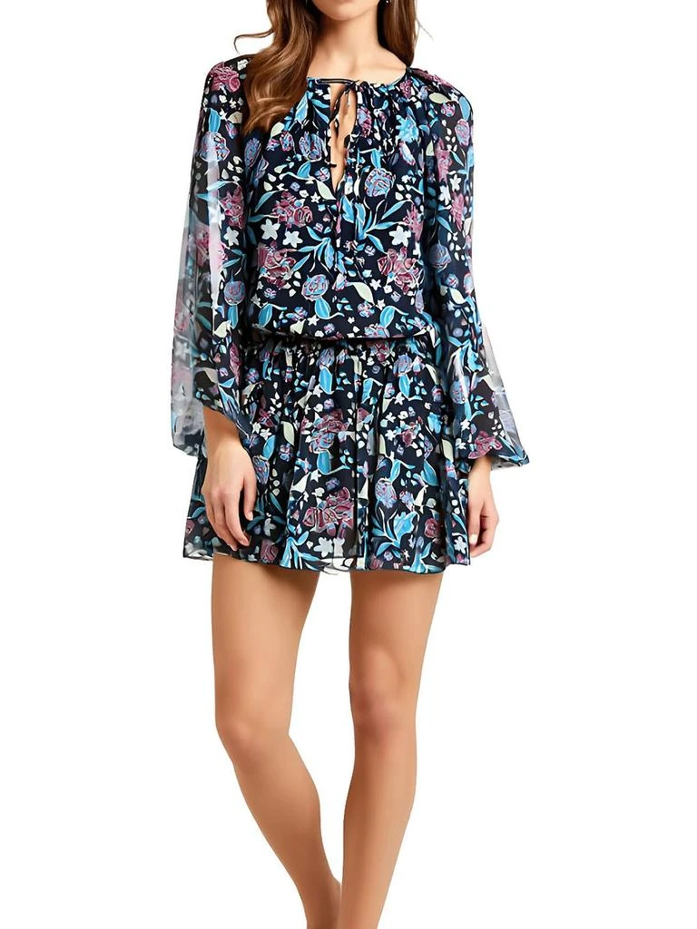 dresses for elegant ladies Aruba Embroidered Mini Dress White main image 0