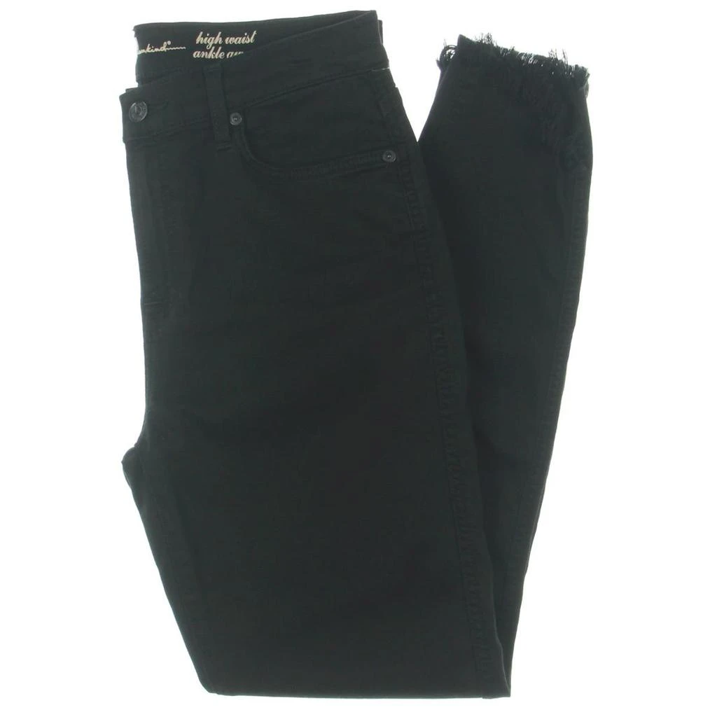 7 For All Mankind Gwenevere Womens Skinny Denim High-Waist Jeans 3