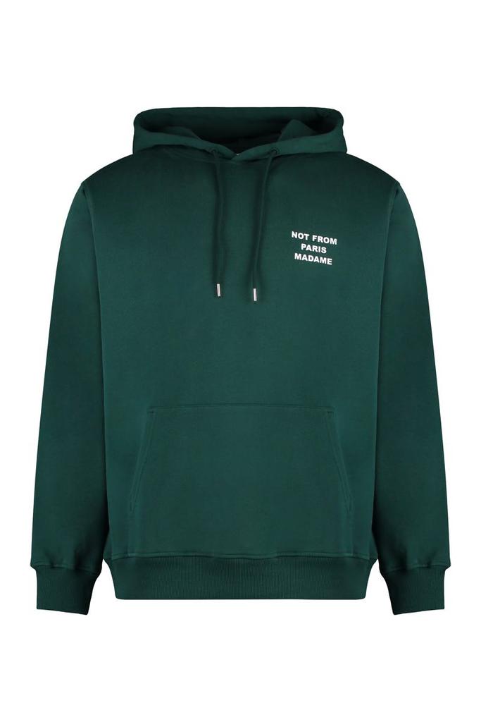 Drôle de Monsieur Drôle De Monsieur Slogan Hooded Sweatshirt
