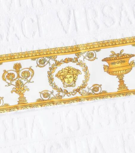 Versace Baby Versace Allover cotton terry poncho 3