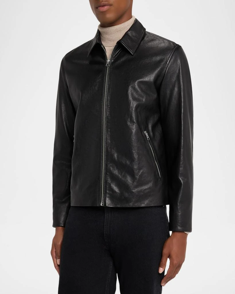 Rag
Bone Men
s Melrose Full-Zip Leather Jacket 4