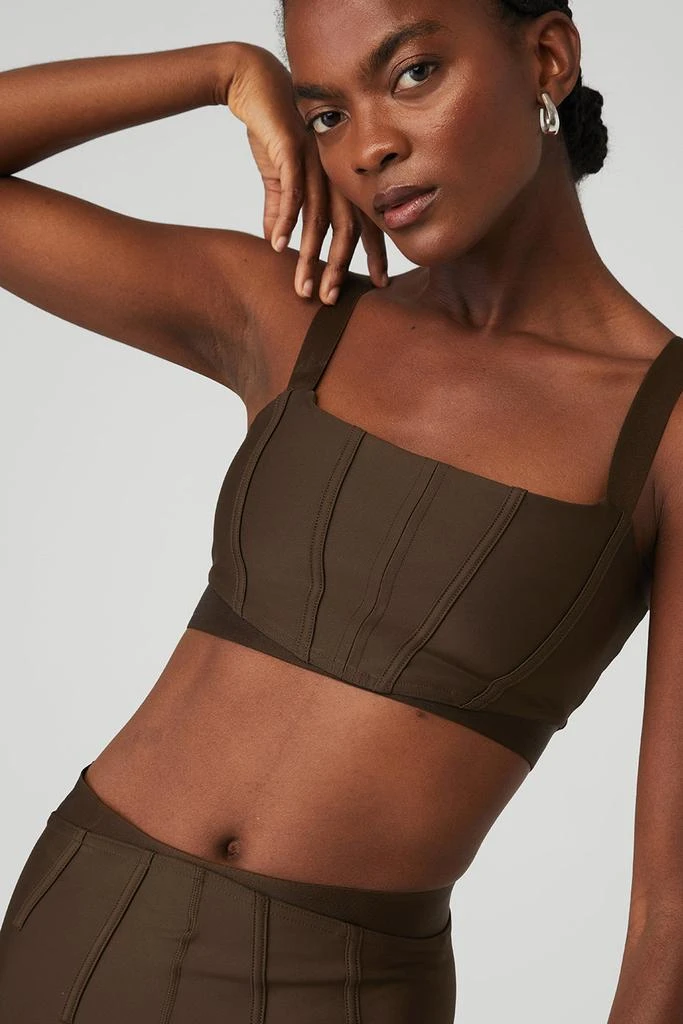 Alo Airlift Corset Bra - Espresso 4