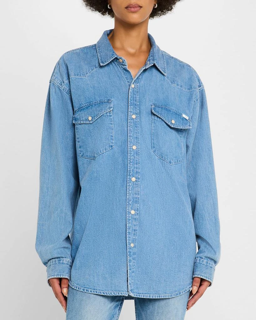 MOTHER All My Exes Denim Shirt 4