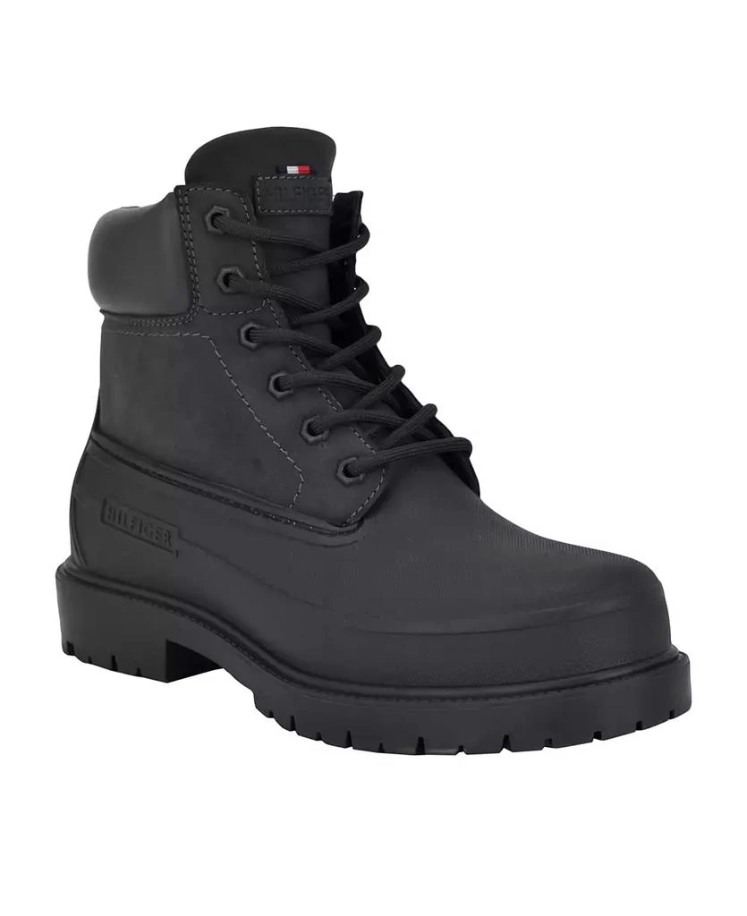 Tommy Hilfiger Men's Ruslan Lace Up Rain Boots 1