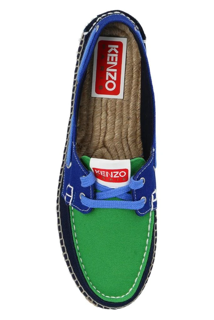 Kenzo Kenzo Colour-Block Espadrille Boat Shoes 4