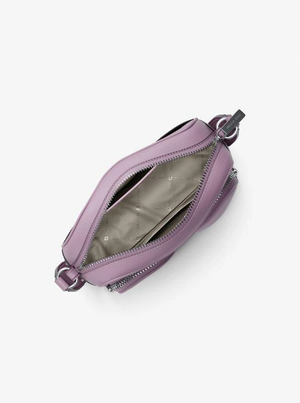 Michael Kors Jet Set Leather Medium Crossbody Bag with Case for Apple Airpods Pro® 2