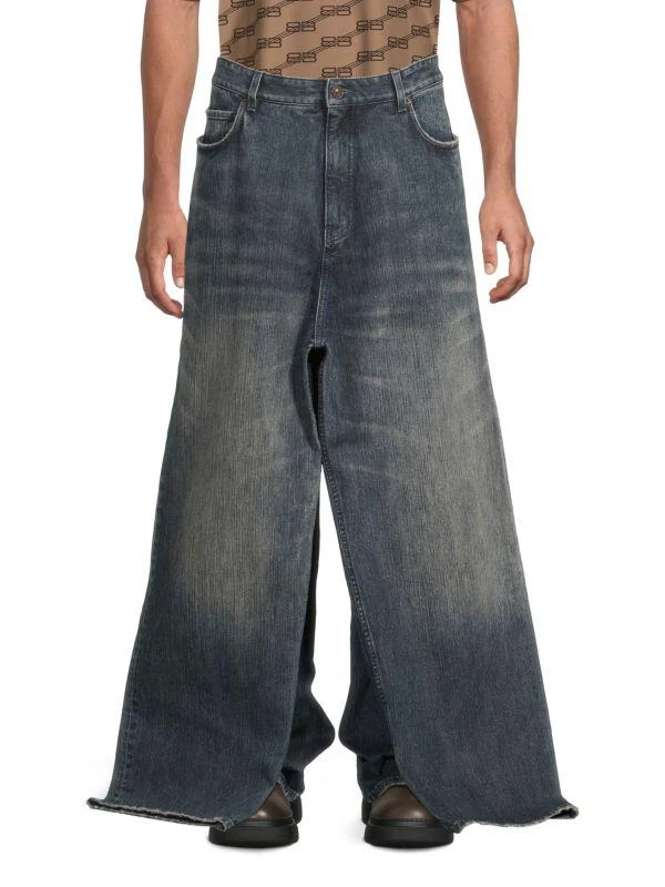 Balenciaga D-Double Front Jeans 1