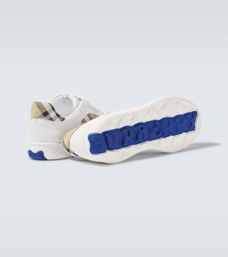 Burberry Burberry Check EKD leather sneakers 7