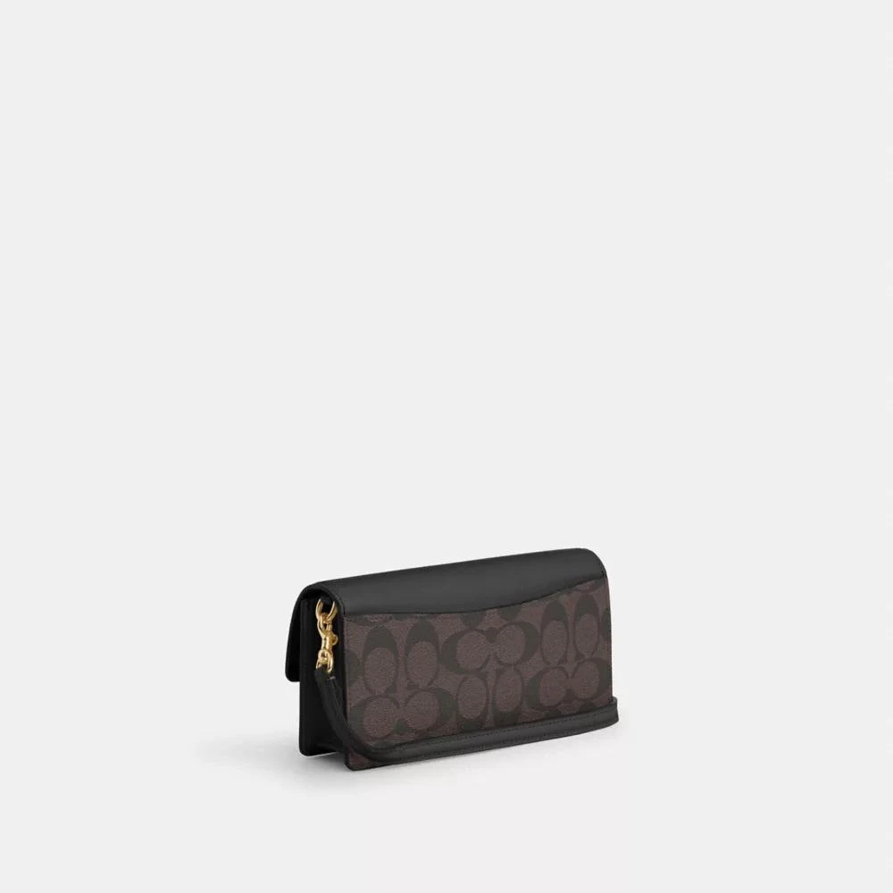 Coach Eliza Small Flap Crossbody In Signature Canvas 4