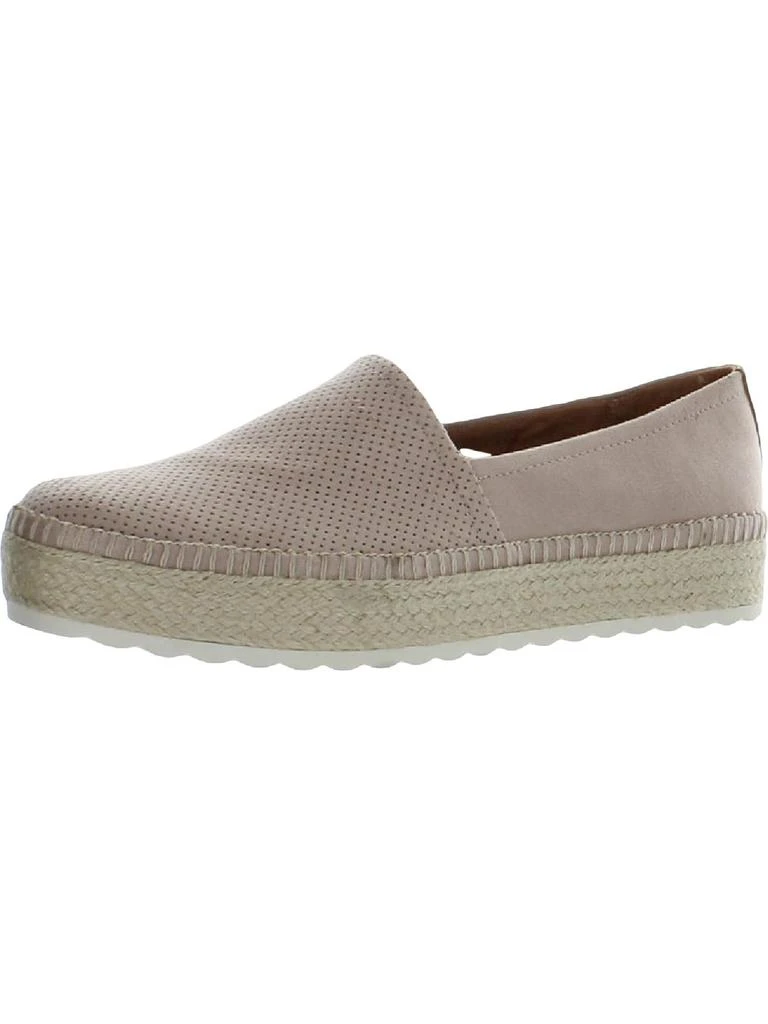 Dr. Scholl's Shoes Sunray Womens Faux Suede Slip On Platforms 4