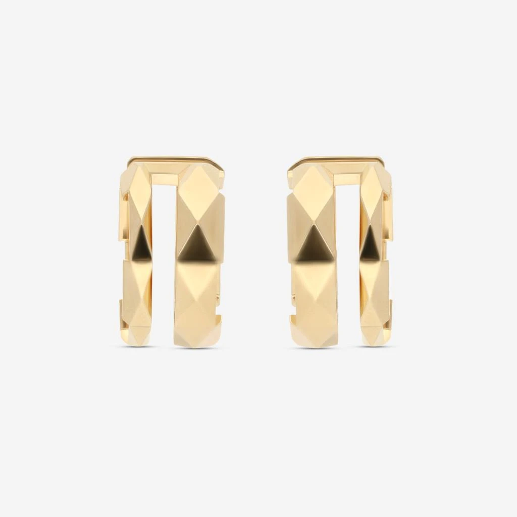Gucci Gucci Link to Love 18K Yellow Gold Hoop Earrings YBD74564900100U 2