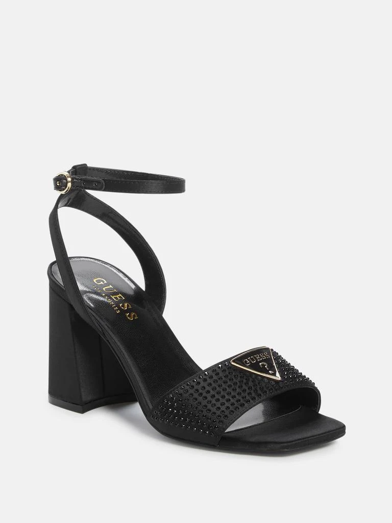 Guess Factory Gelora Rhinestone Sandals 1