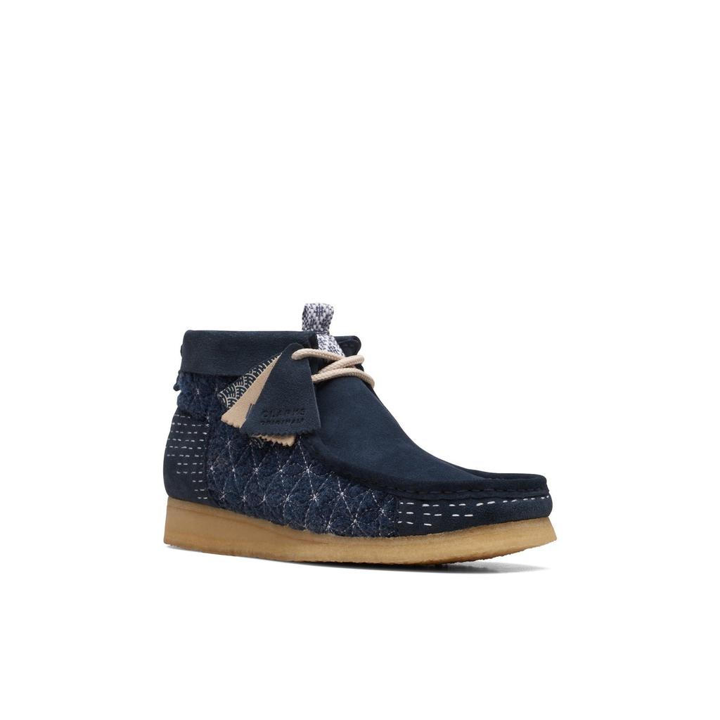 Clarks Clarks - Bottes Wallabee Boot - Navy Sashiko - Homme