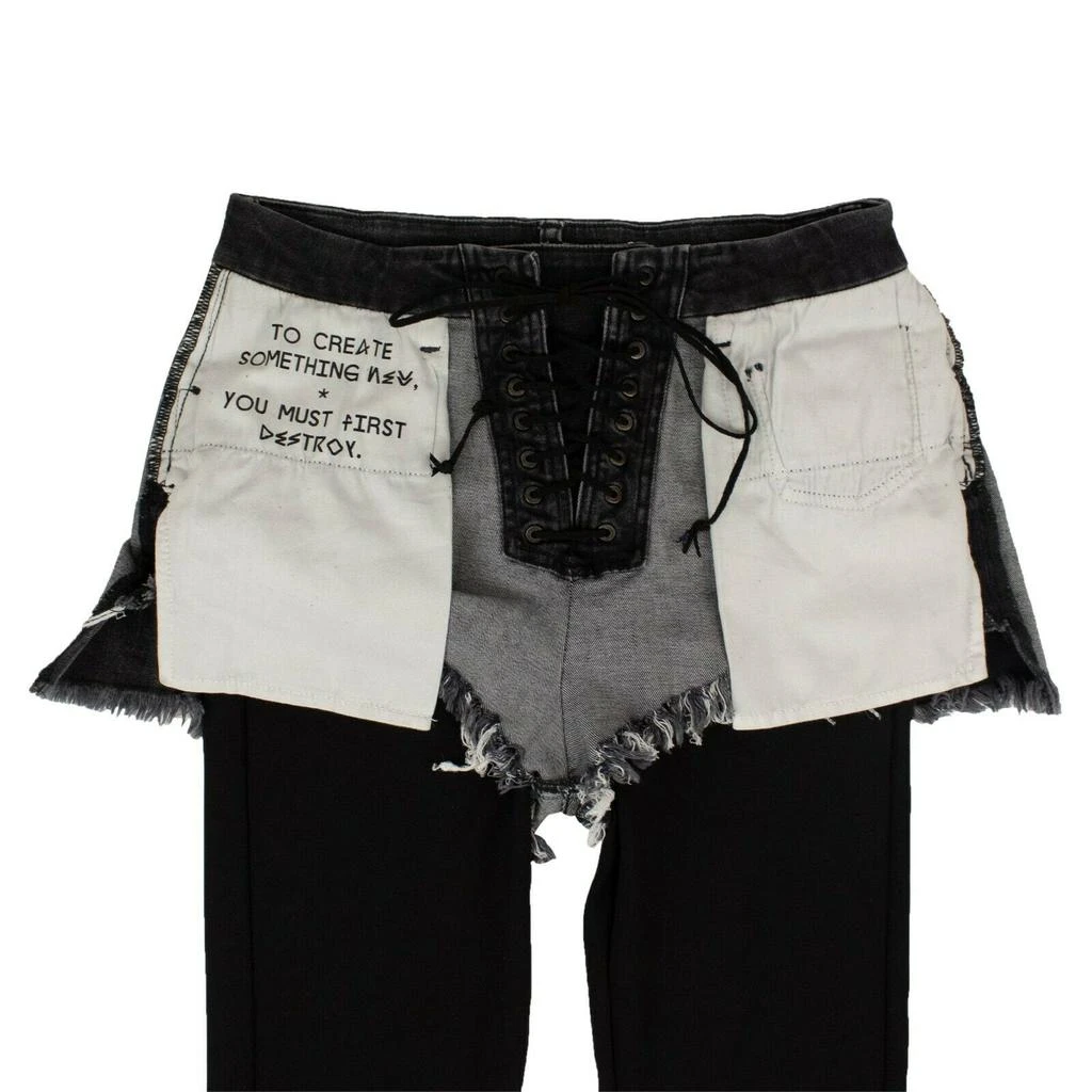 Unravel Project Deconstructed Slim-Fit Pants - Denim 2