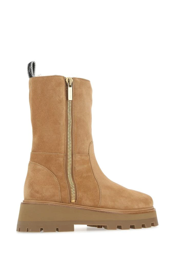 Jimmy Choo Camel suede Bayu ankle boots 2