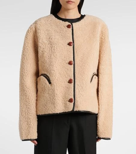 BLAZÉ MILANO Gliss reversible shearling jacket 6