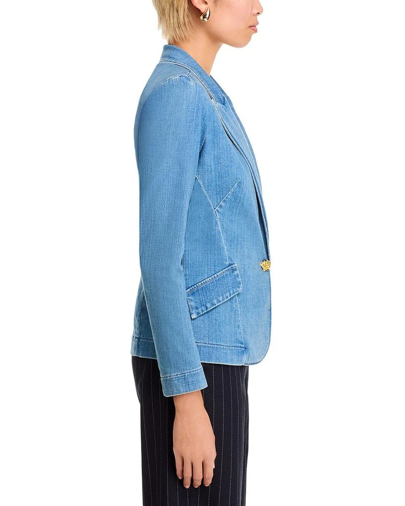 L'Agence Baldwin Denim Blazer 4
