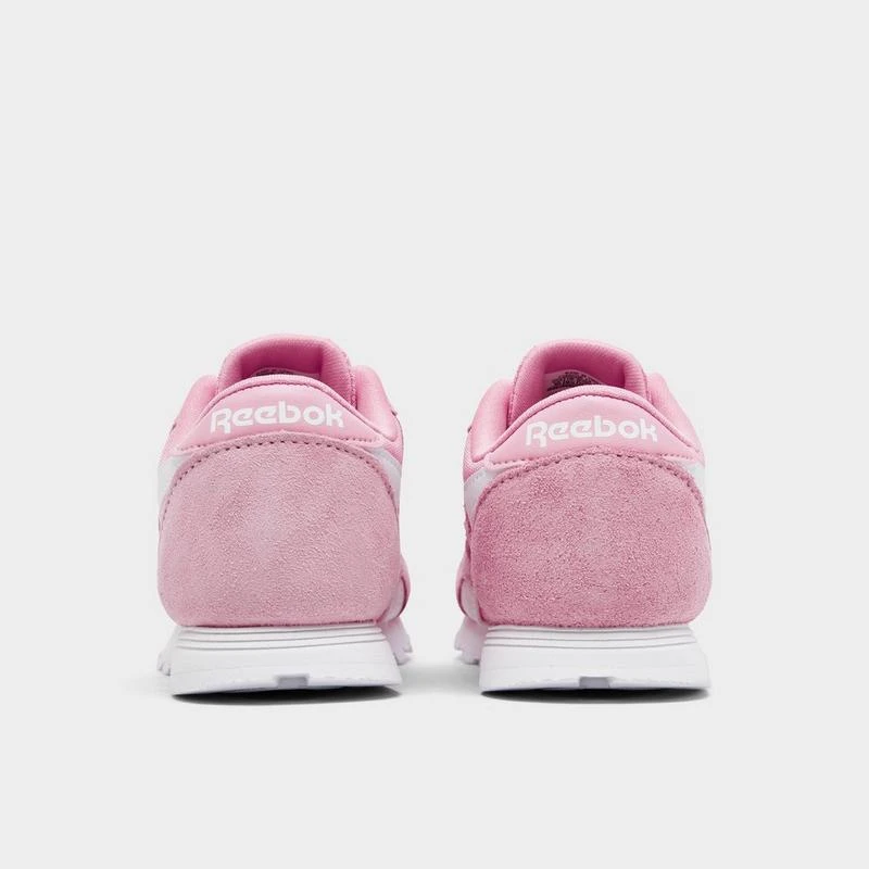 Reebok Girls' Toddler Reebok Classic Nylon Stretch Lace Casual Shoes 4