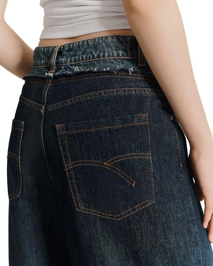 Marella Sport Wide Leg Jeans in Midnight Blue 6