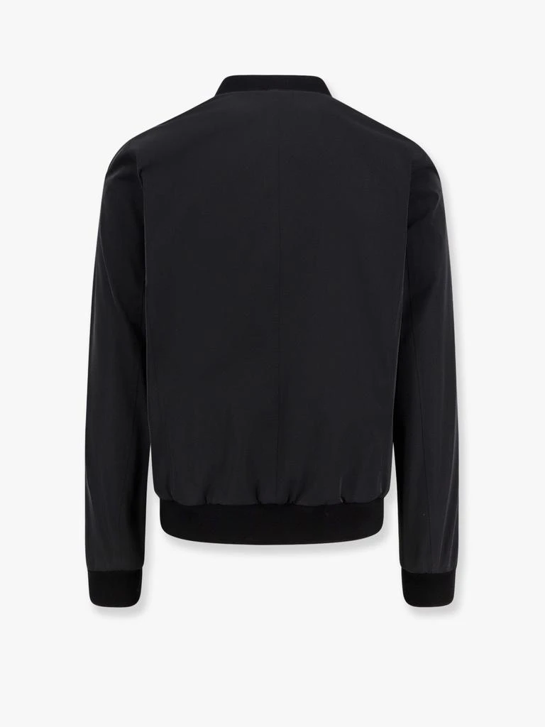 MOORER Sorano nylon jacket with knitted profiles 2
