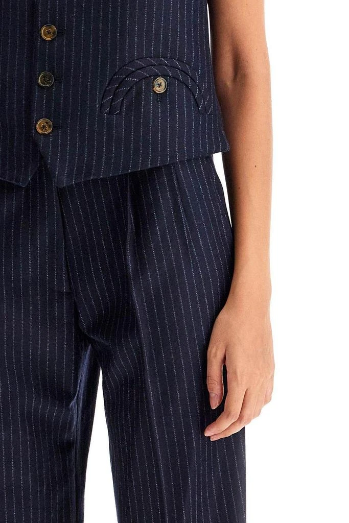 BLAZÉ MILANO Feral Pinstriped Waistcoat 3