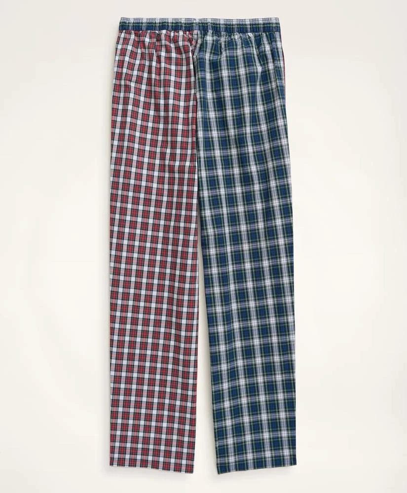 Brooks Brothers Cotton Broadcloth Fun Tartan Lounge Pants 3