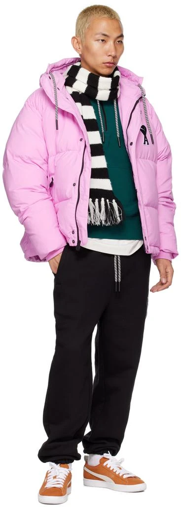 AMI Pink Puma Edition Puffer Jacket 4