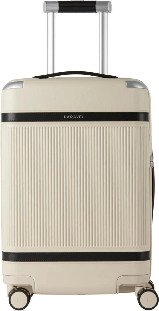 Paravel White Aviator Carry-On More Suitcase 4