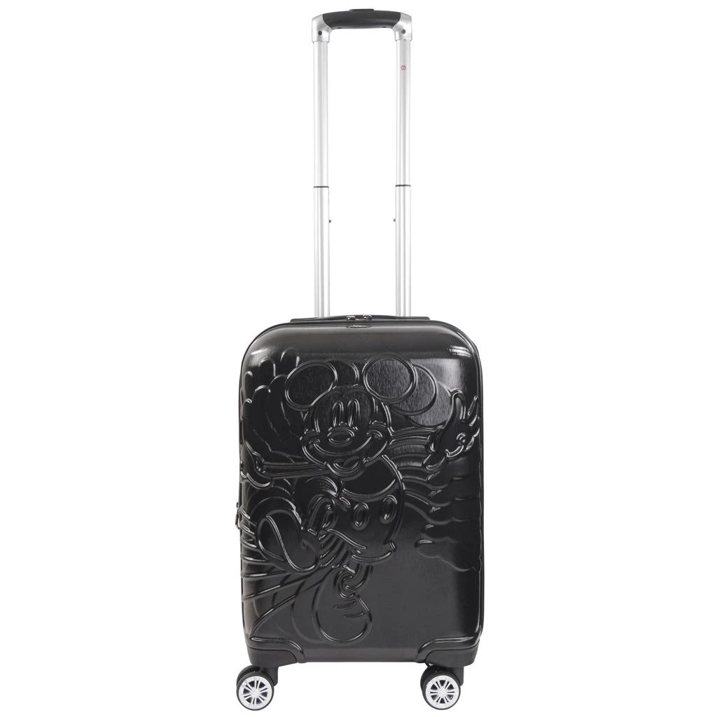 Ful Disney Running Mickey 21" Spinner Luggage, Black 1