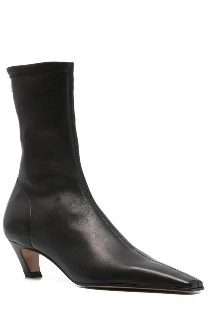 Khaite Khaite Pointed-Toe Ankle Boots 3
