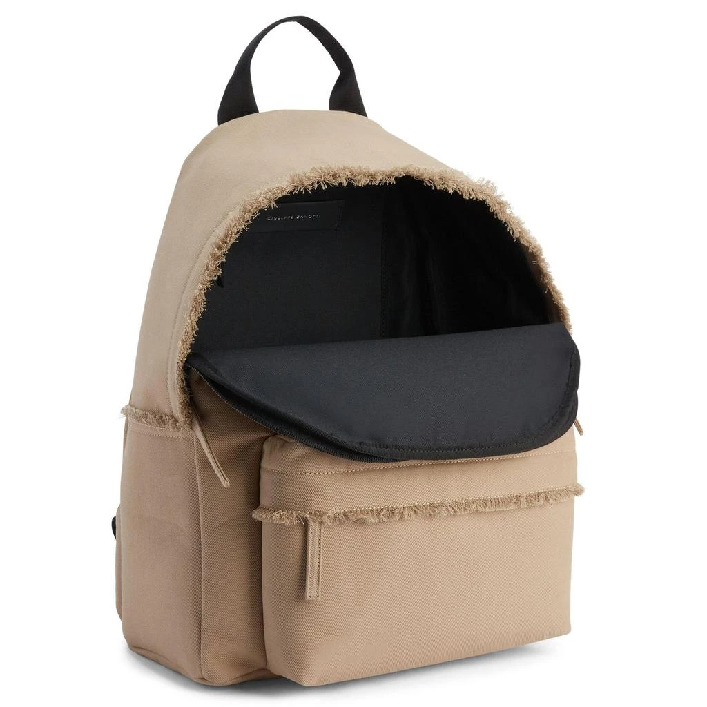 Giuseppe Zanotti Giuseppe Zanotti Bud Frayed-Trim Backpack 4