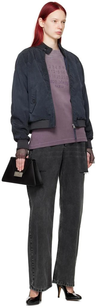 MAISON MARGIELA Black Cutout Jeans 4