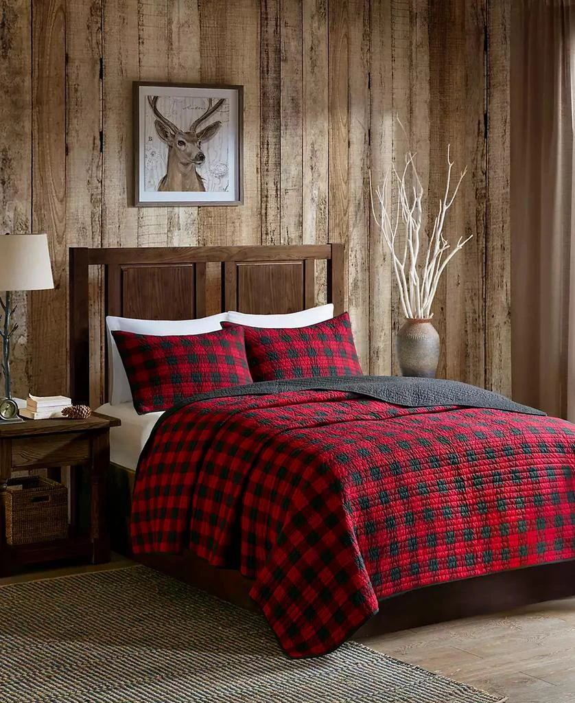 Woolrich Buffalo Check Reversible 3-Pc. Quilt Set 4