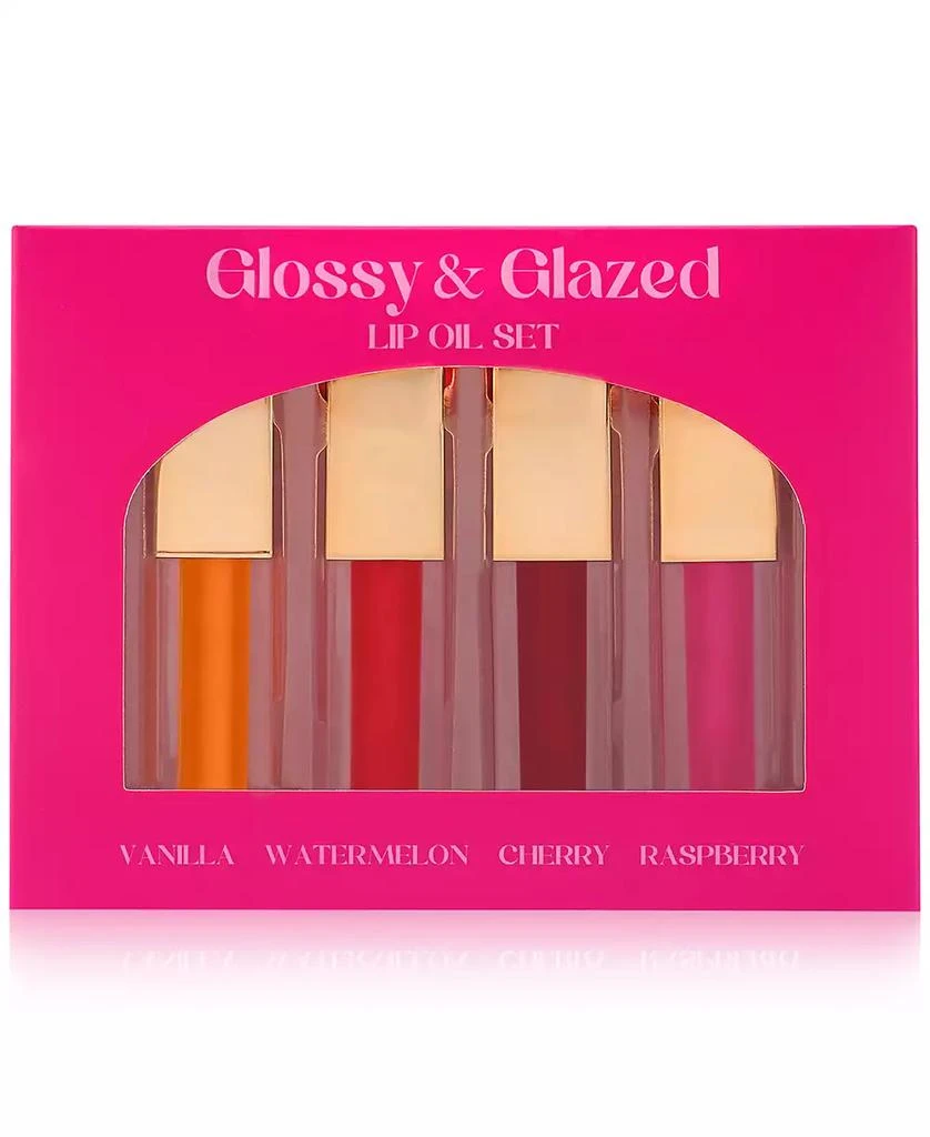 Created For Macy's 4-Pc. Glossy & Glazed Lip Oil Set, Exclusively at Macy's 1