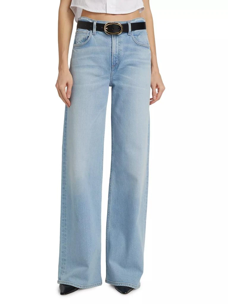 Citizens of Humanity Loli High-Rise Stretch Wide-Leg Jeans 3