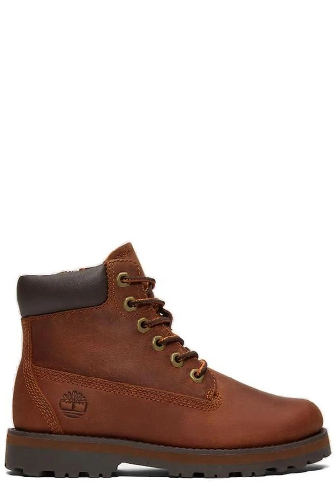 Timberland Timberland Kids Round Toe Lace-Up Boots