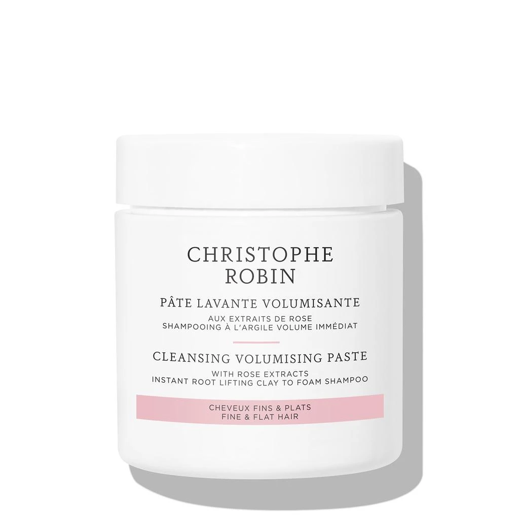 Christophe Robin Christophe Robin Cleansing Volumising Paste with Pure Rassoul Clay and Rose 75ml 1
