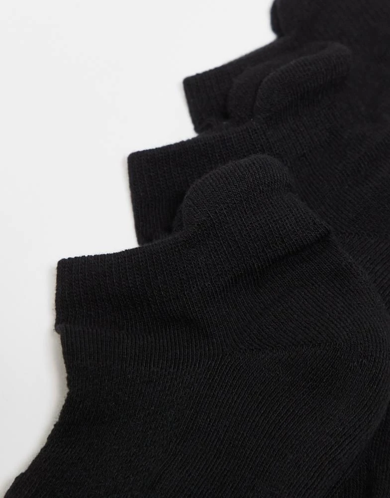 4505 4505 Icon 3 pack quick dry trainer sport socks in black 3