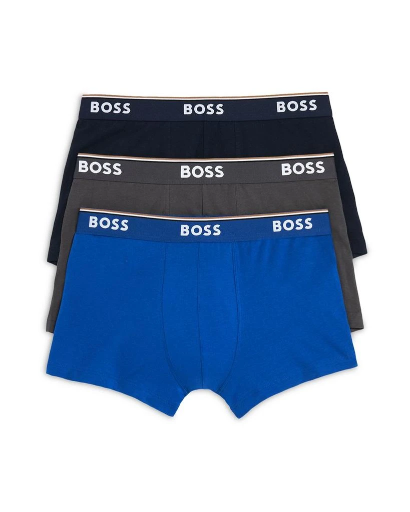 Hugo Boss Power Cotton Blend Trunks, Pack of 3 1