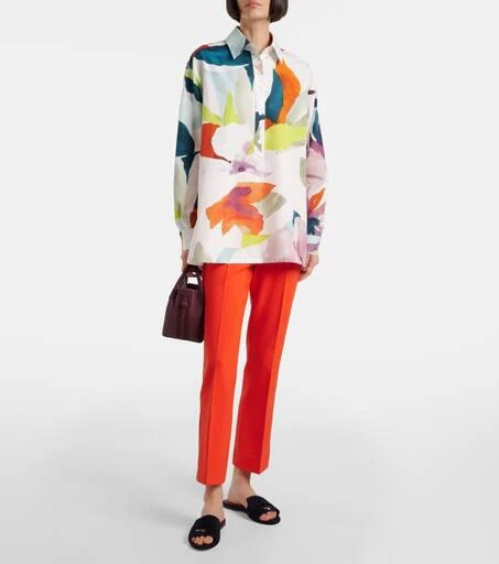 Max Mara Nepeta high-rise wool-blend straight pants 2