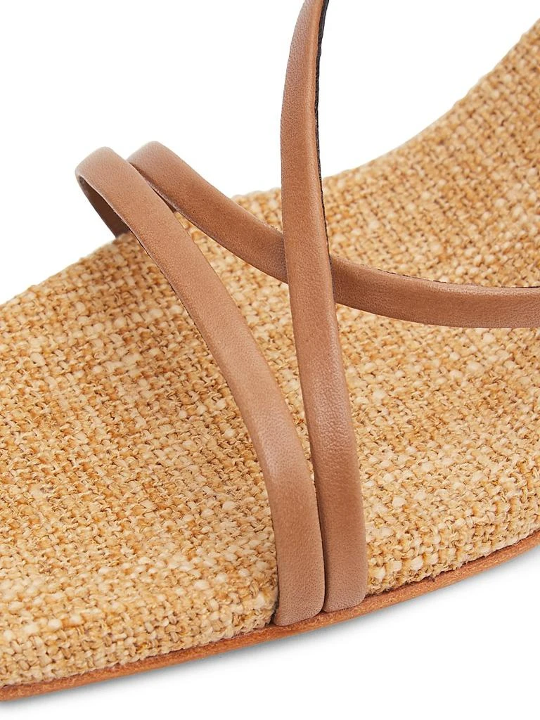 Schutz Bari 75MM Leather Sandals 5