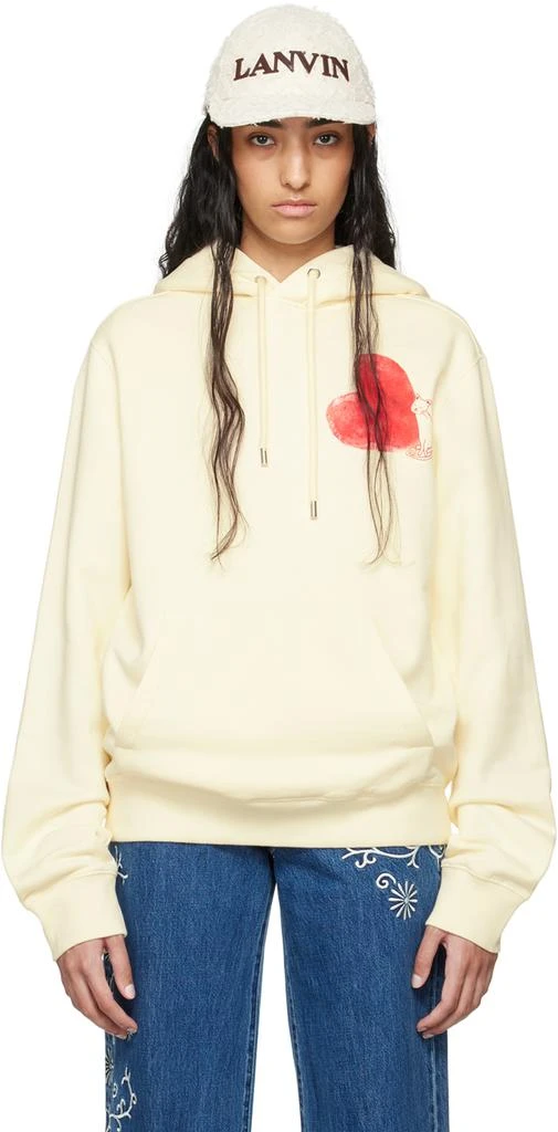 Lanvin Yellow Qixi Hoodie 1