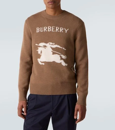 Burberry Logo wool and cashmere sweater 3