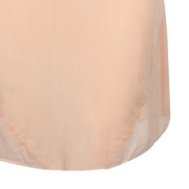 Alexander Wang T By Alexander Wang Peach Sheer Dress M 5